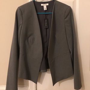 White House Black Market Gray Blazer